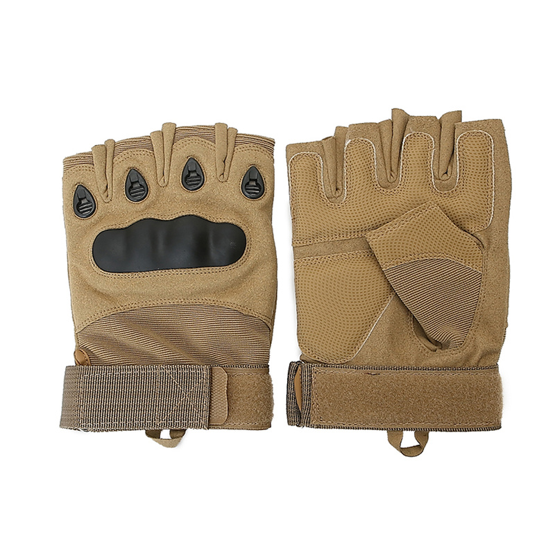 Military Tactical Gloves Hard Knuckle Gloves Half Finger Tactical Gloves